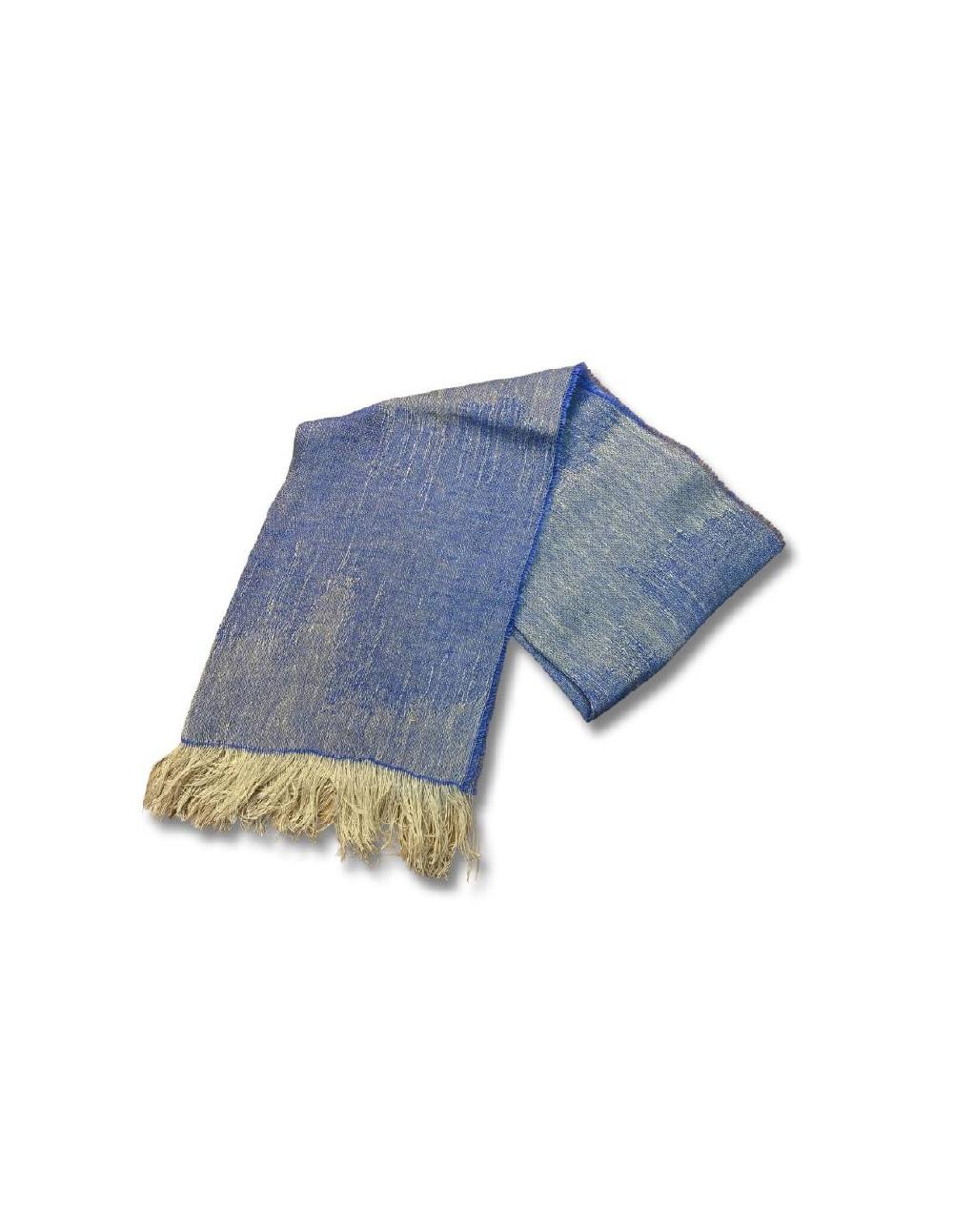 ortiz & reed Foulard liso en degradé color azul NIC-1408-BLUE En línea