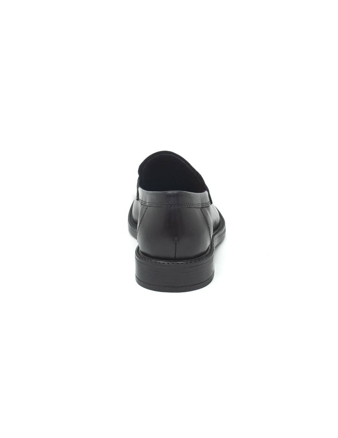 ortiz & reed Mocasín de piel con antifaz color negro PADOR-NEGRO Rebajas de fábrica