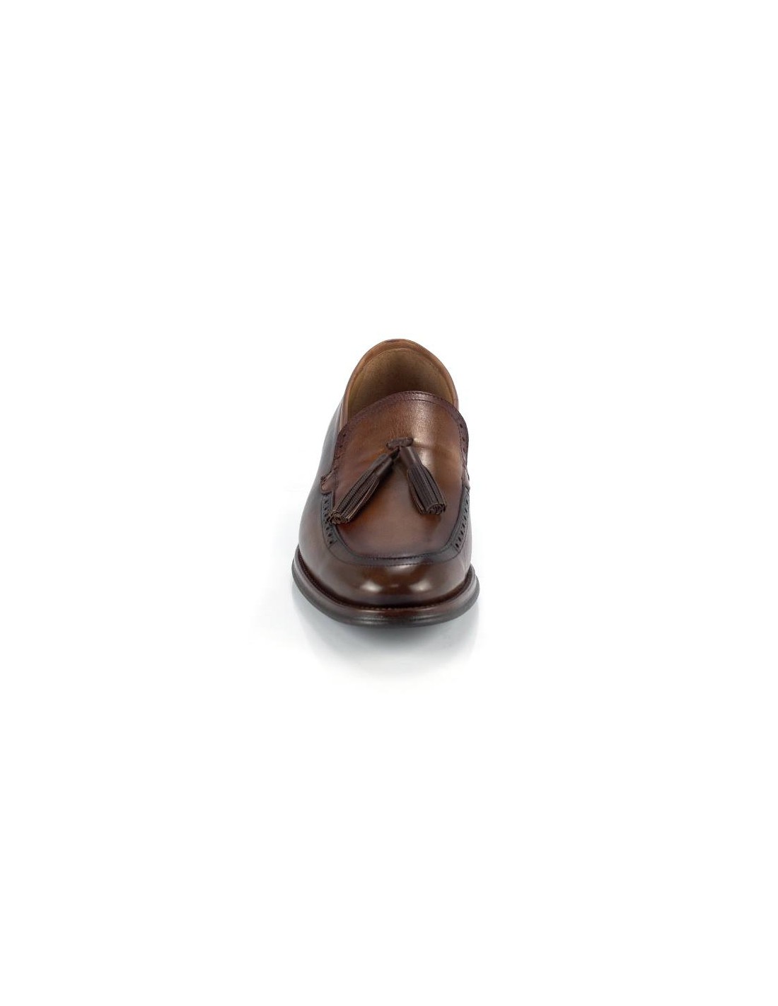 ortiz & reed Mocasín de piel con borlas color marrón FRAMO-MARRON Tienda