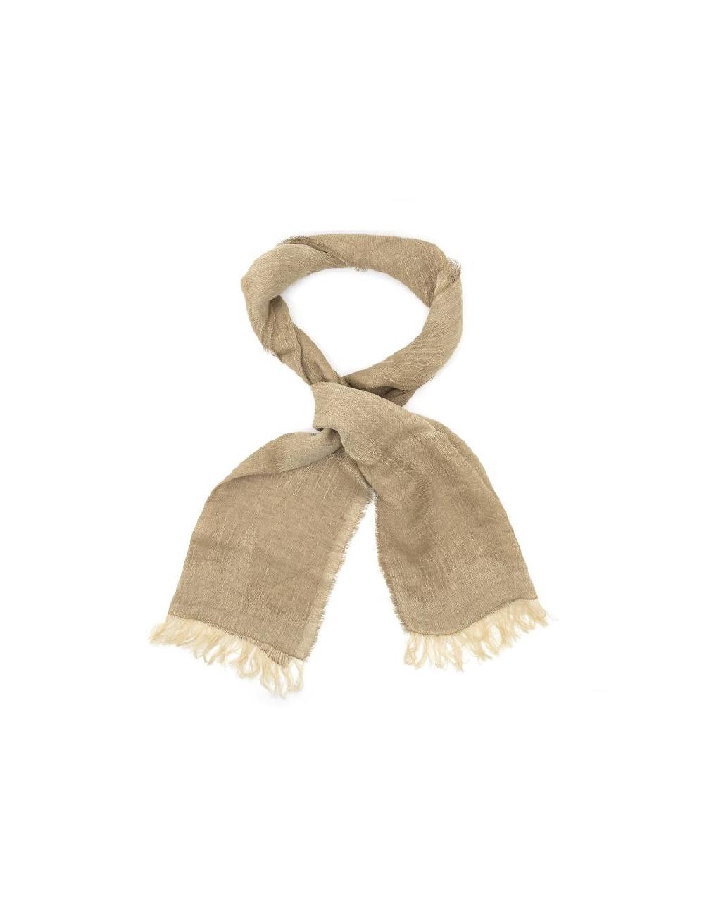 ortiz & reed Foulard para mujer liso acabado a mano color gris BUF-1408-GREY Solo hoy