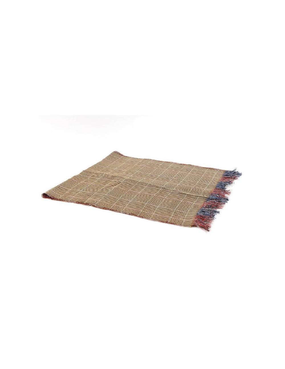 ortiz & reed Foulard para mujer liso con flecos color marrón NIC-1543-BROWN Promoción trimestral