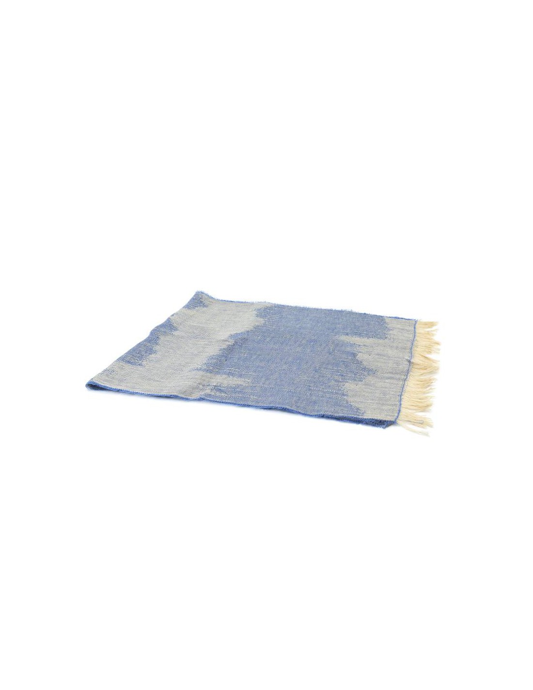 ortiz & reed Foulard para mujer liso en degradé color azul BUF-1408-BLUE Superdescuento