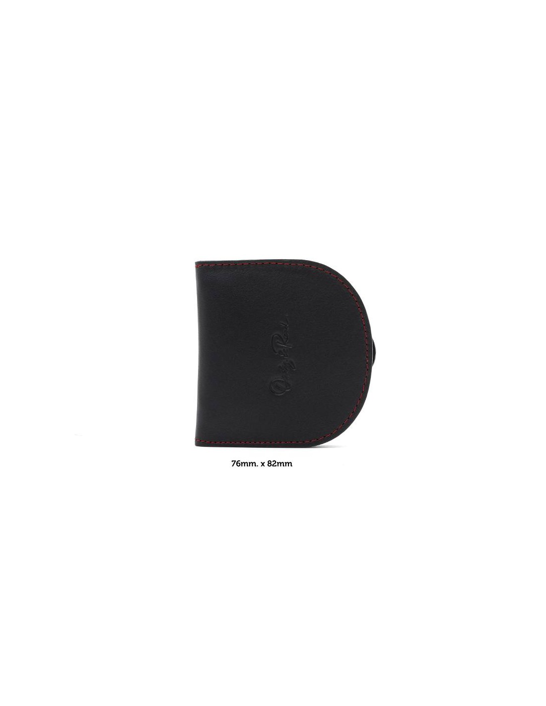 ortiz & reed Cartera de piel de forro estampado color negro AC-LYON-86-NEGRO En oferta