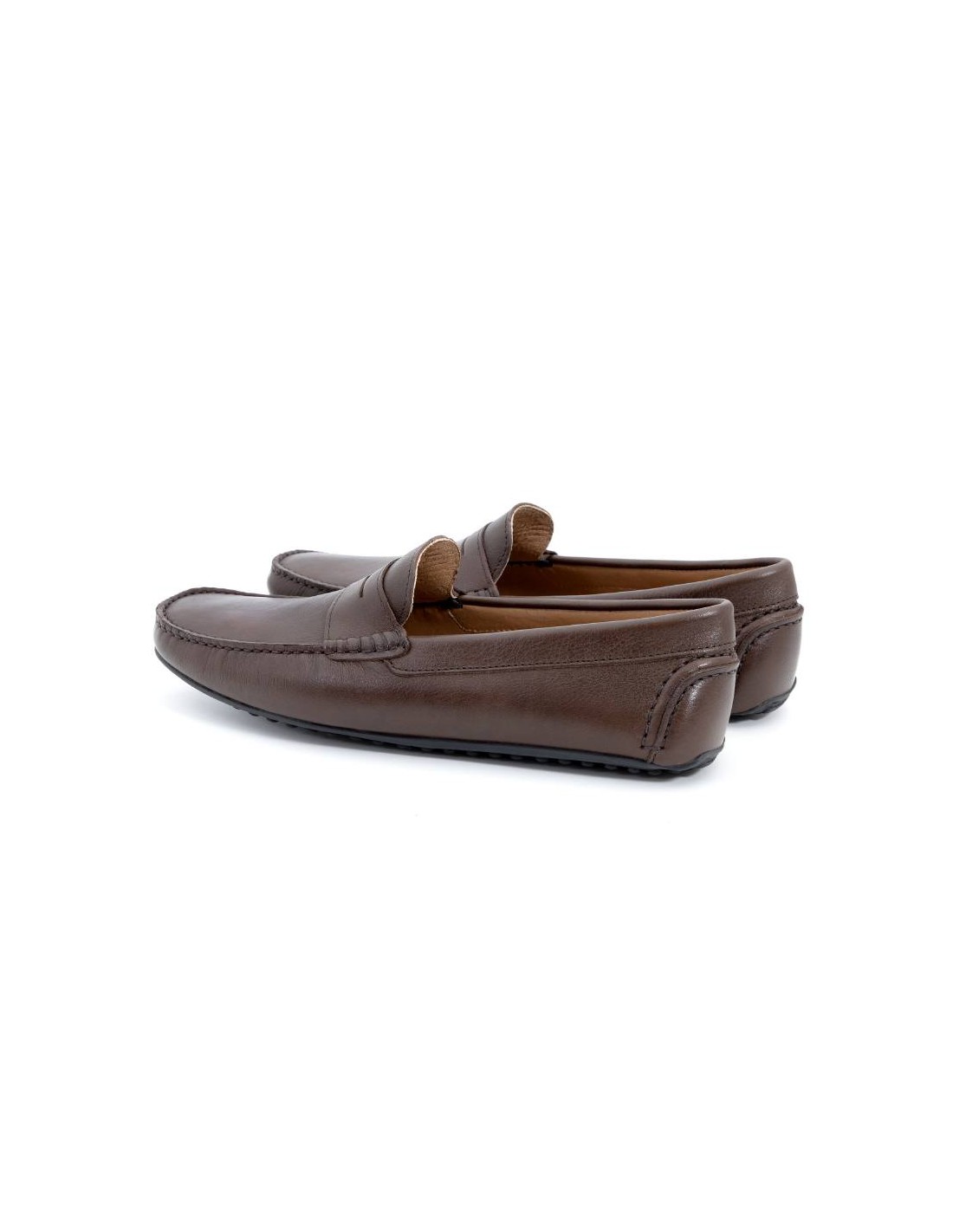 ortiz & reed Mocasín de piel con antifaz color marrón EFAL-MARRON COMPRAR AHORA