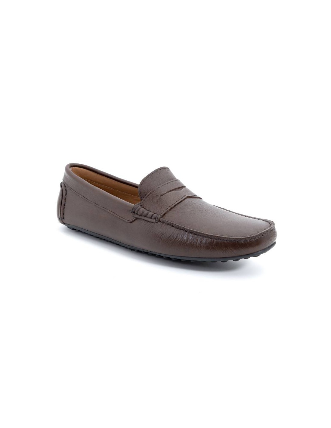 ortiz & reed Mocasín de piel con antifaz color marrón EFAL-MARRON COMPRAR AHORA