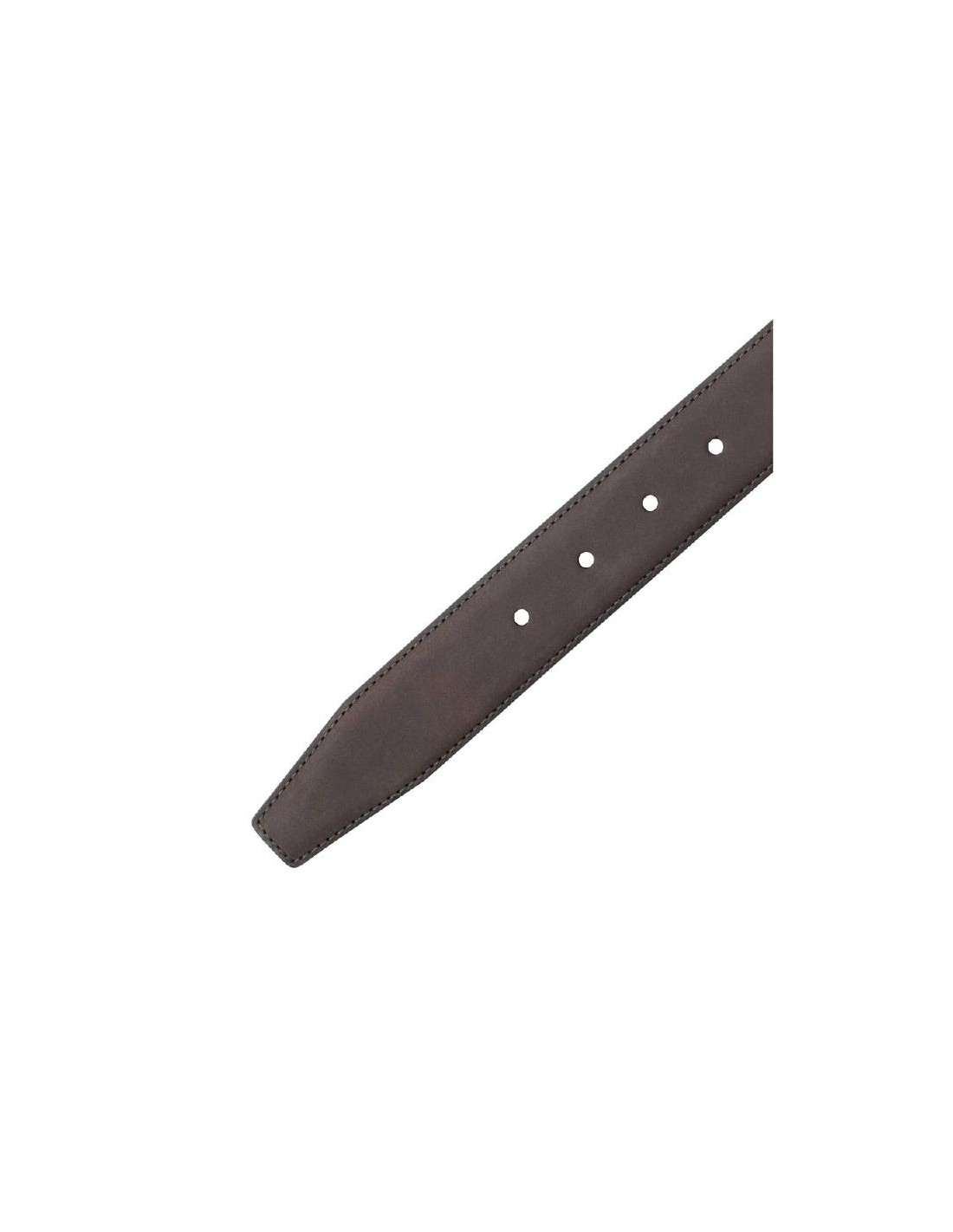 ortiz & reed Cinturón de nobuck liso color marrón B-NORTI-MARRON Grandes ahorros