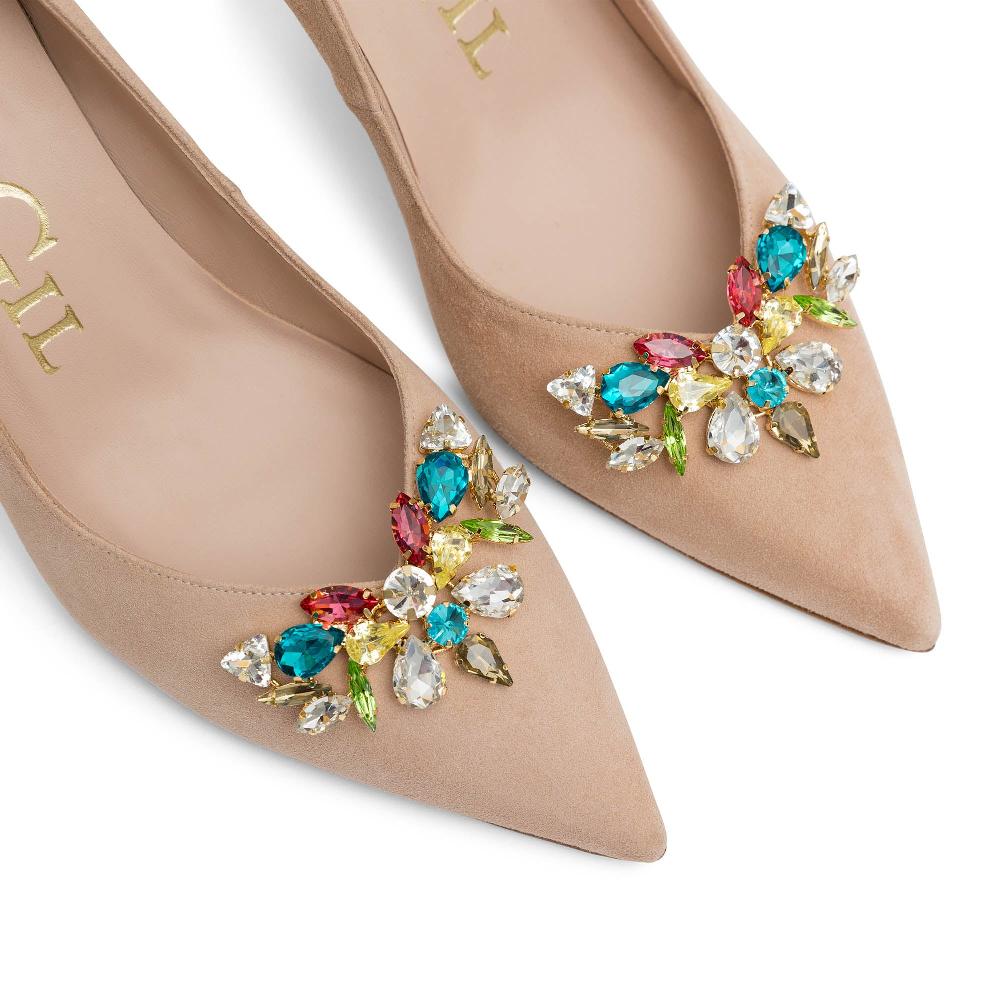 paco gil ZAIRA NUDE SUEDE Ofertas especiales