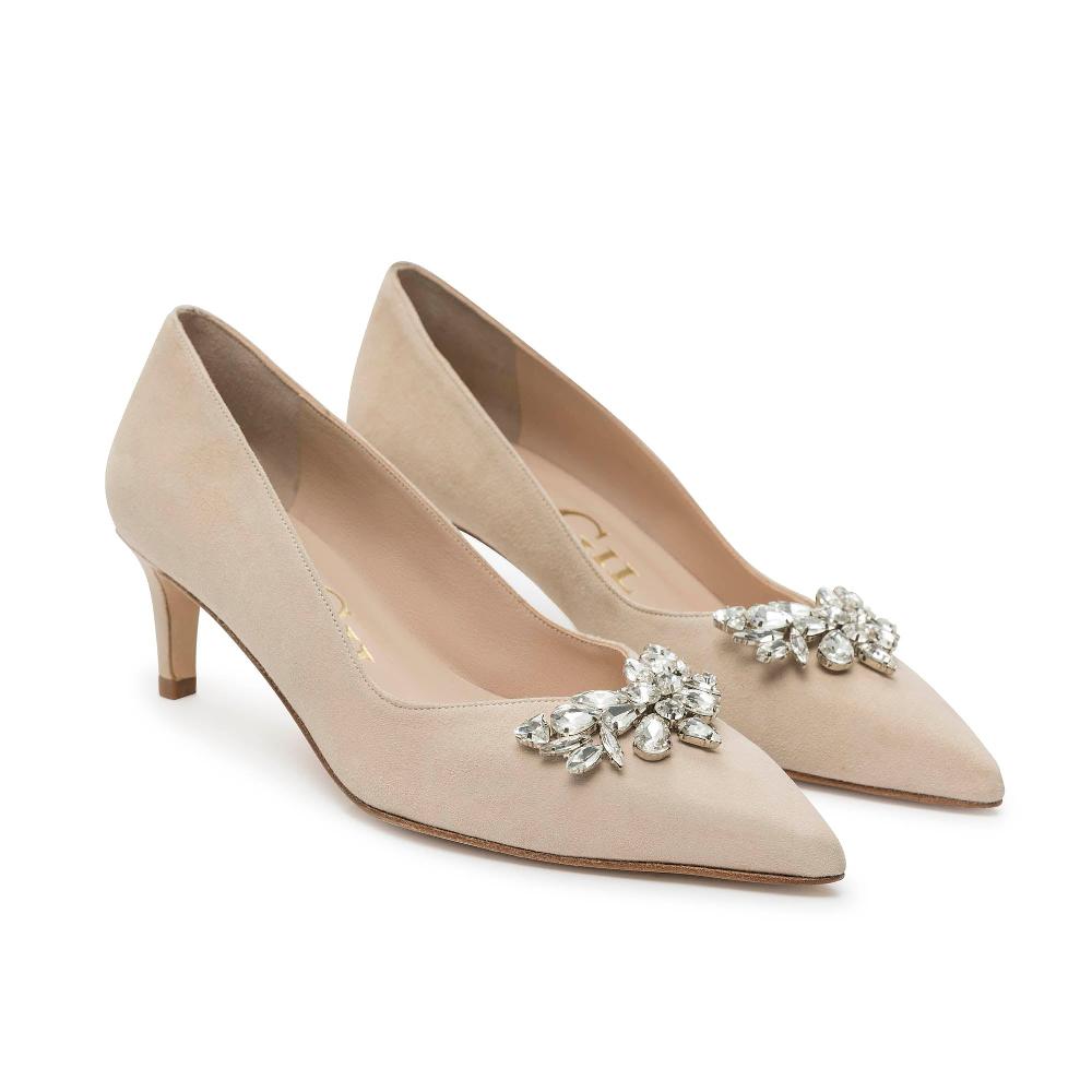 paco gil CAROLINE NATURAL SUEDE Rebajas de fin de temporada