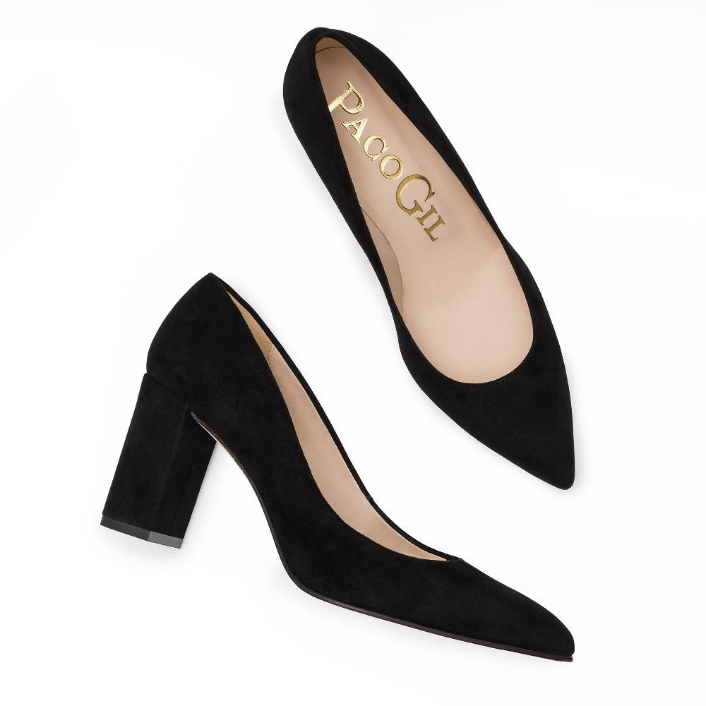 paco gil CALISTA BLACK SUEDE Outlet