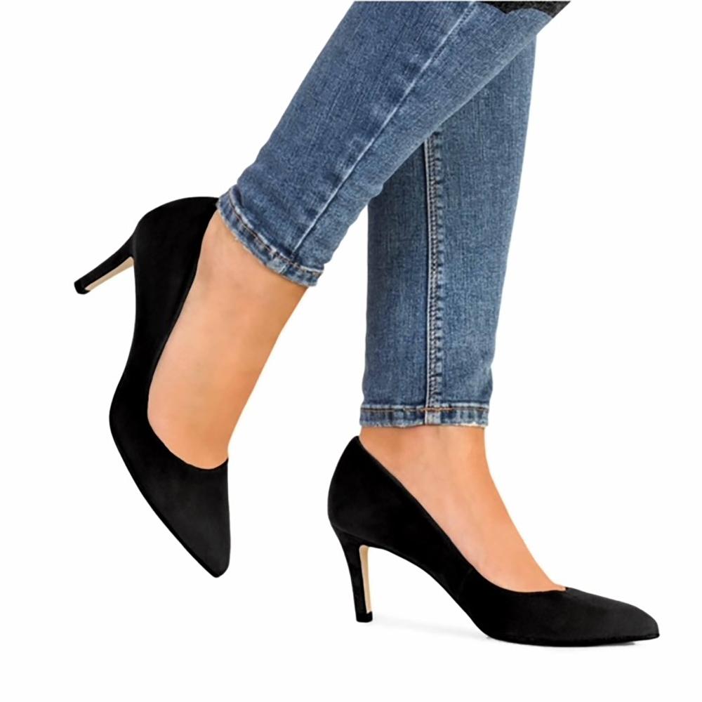 paco gil RITA BLACK SUEDE Rebajas