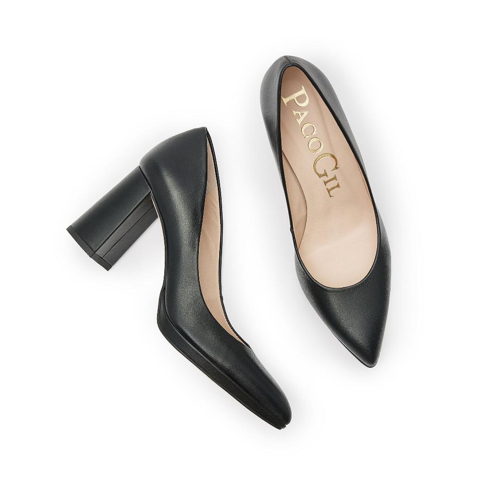 paco gil VALERIA BLACK NAPA En oferta