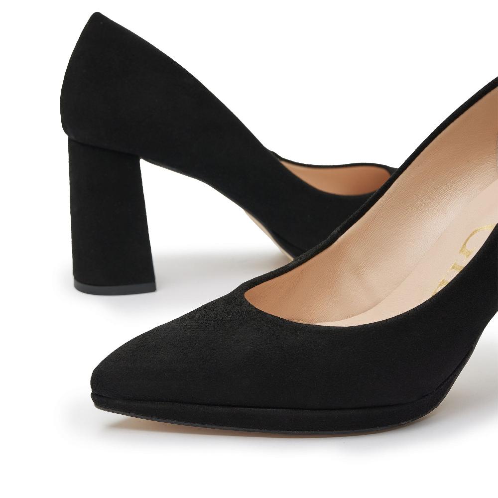 paco gil VALERIA BLACK SUEDE Rebajas baratas