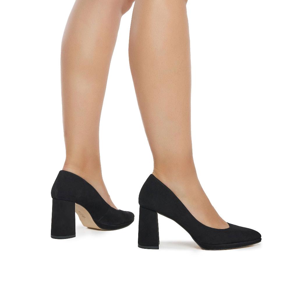 paco gil VALERIA BLACK SUEDE Rebajas baratas