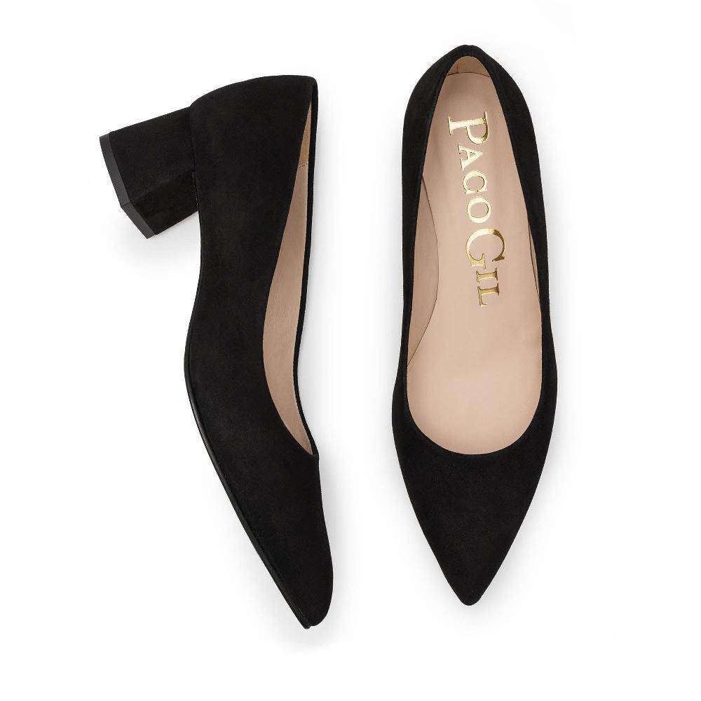 paco gil GRETA BLACK SUEDE Los más vendidos