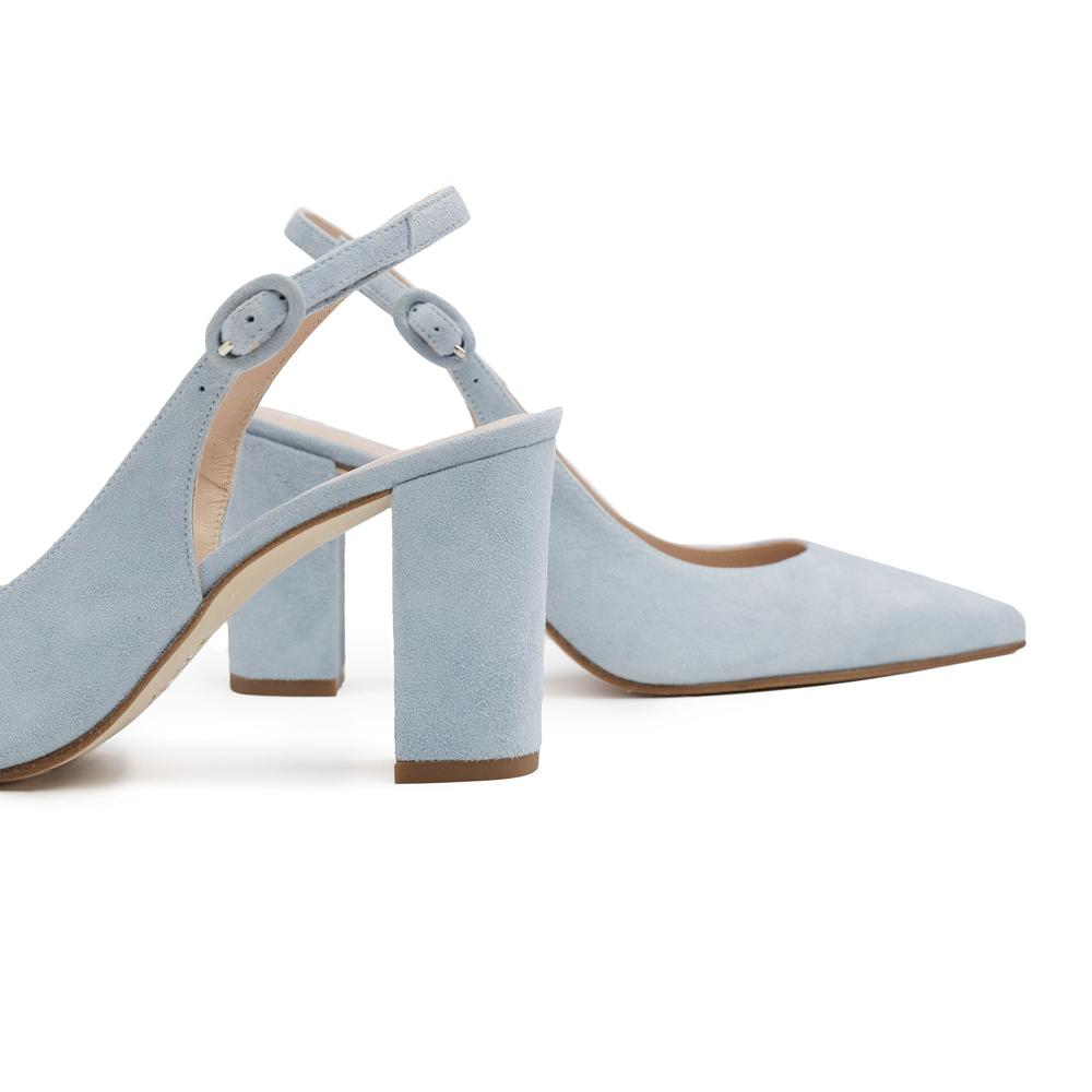 paco gil SIBILLA AZURE SUEDE Solo hoy