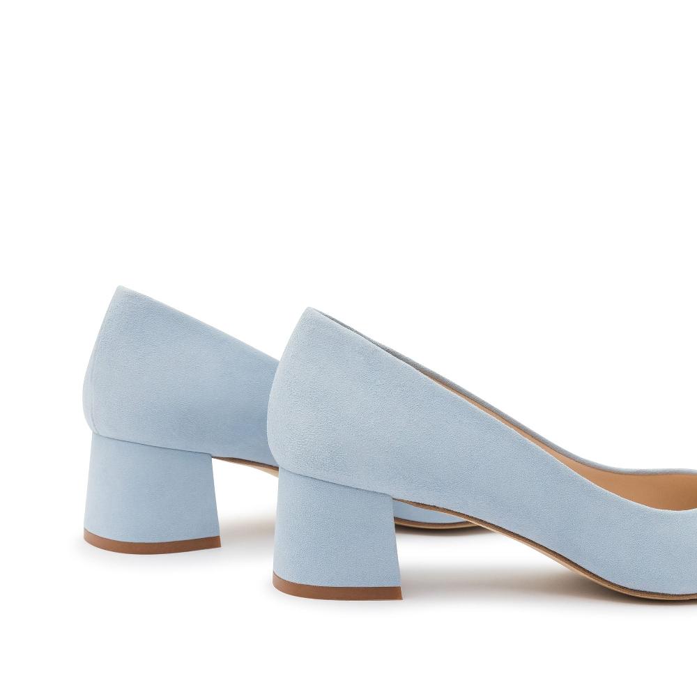 paco gil GRETA AZURE SUEDE Oferta especial de fábrica