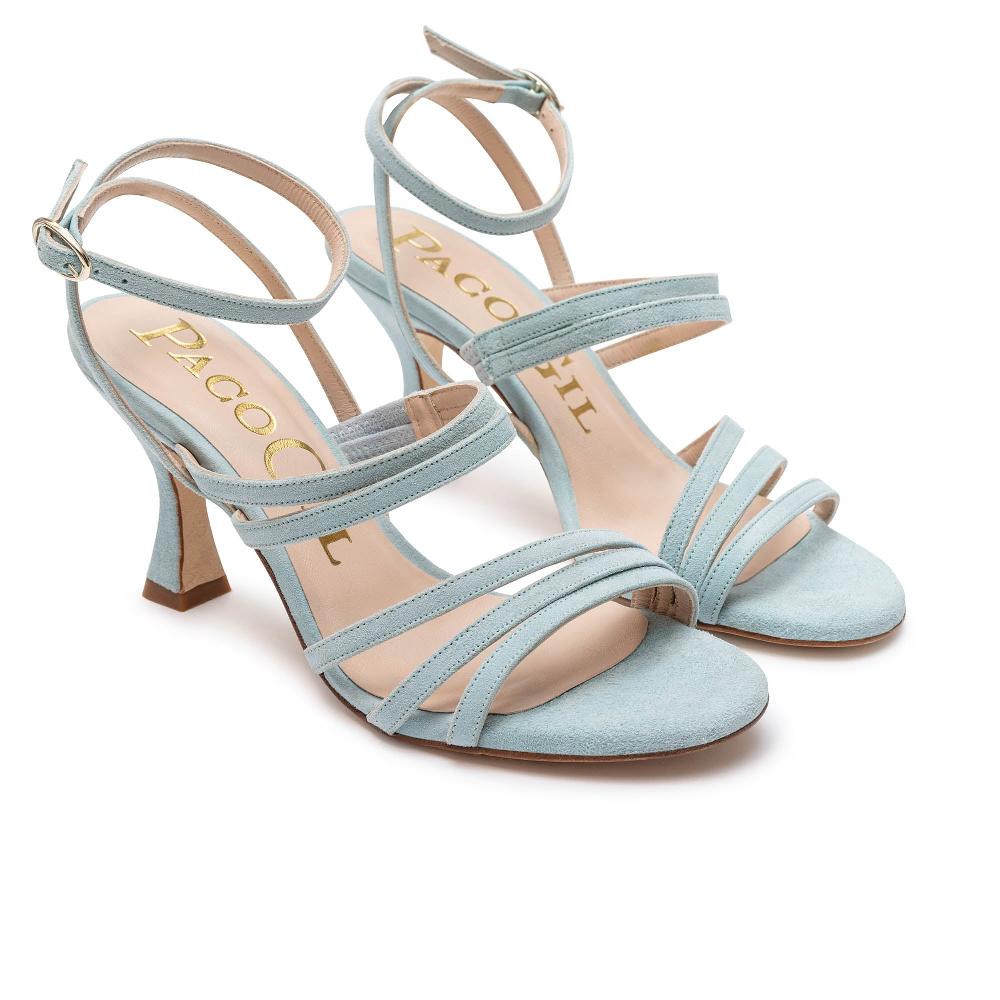 paco gil AISLINN AGUAMARINE SUEDE Devoluciones gratuitas