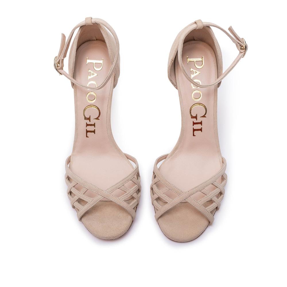 paco gil CATIA BEIGE SUEDE Outlet online