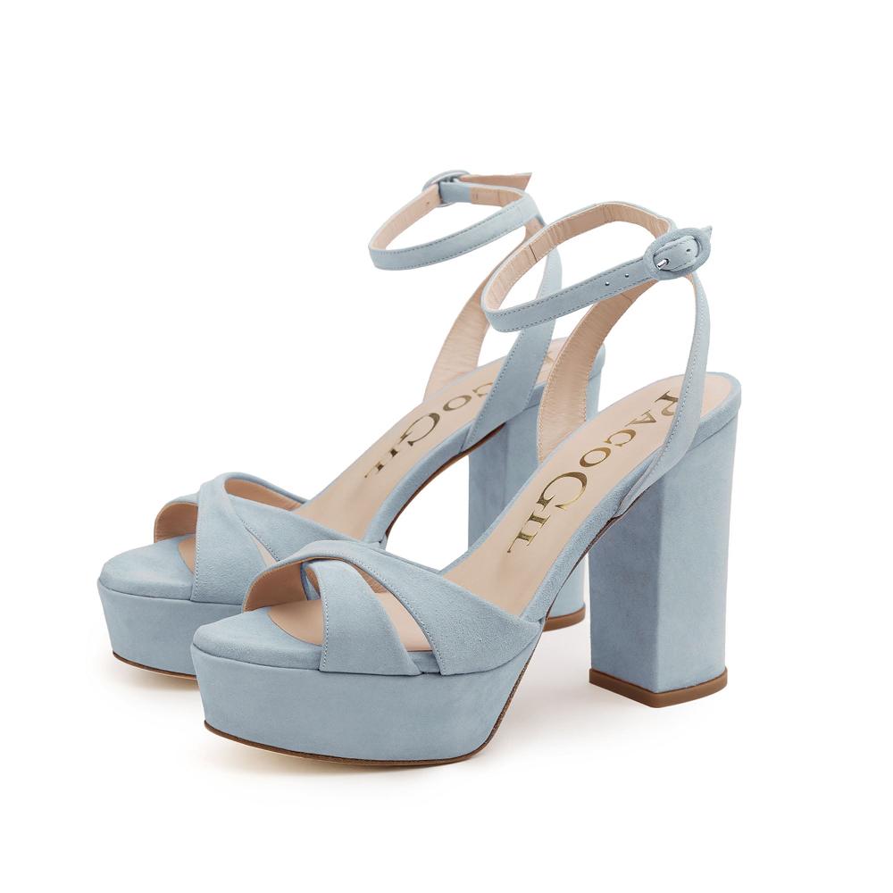paco gil DEMI AZURE SUEDE Rebajas