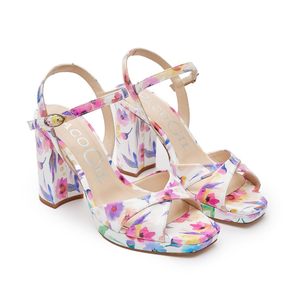 paco gil CYNTHIA PINK FLOWER Mejor oferta