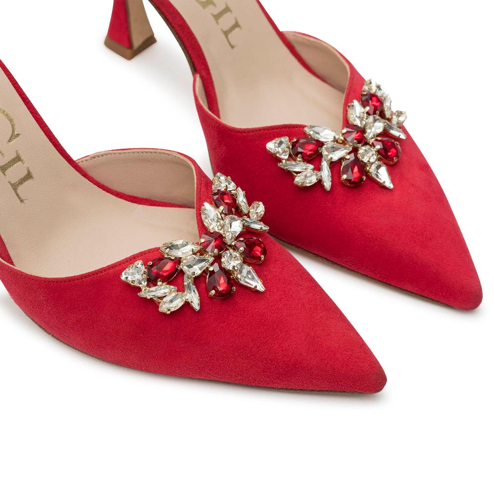 paco gil EMMA RED SUEDE Solo queda un día