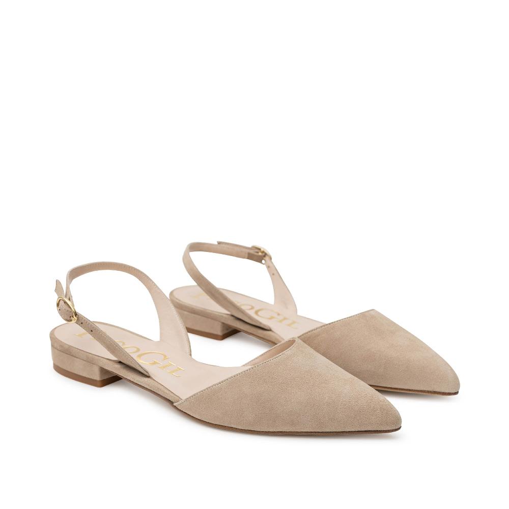 paco gil SABINA BEIGE SUEDE Descuentos del mes