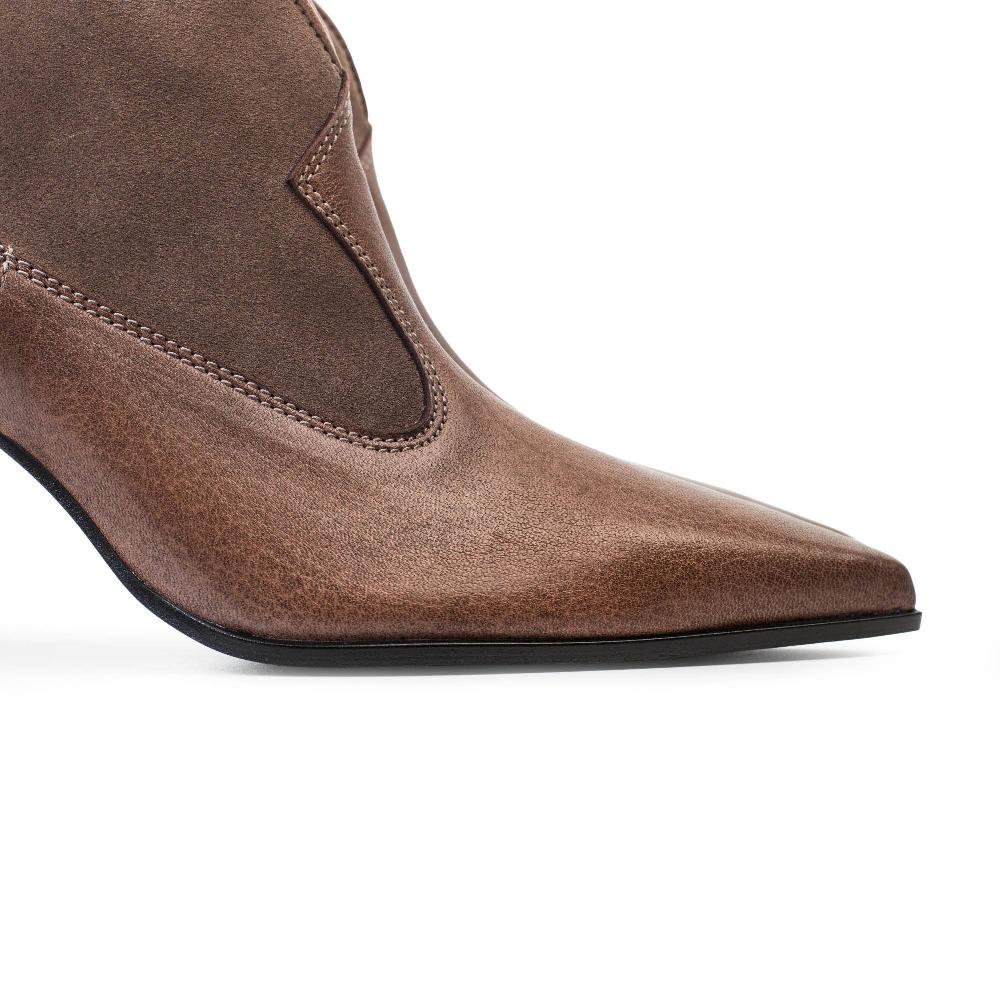 paco gil OLIVIA TAUPE NAPA OILY/VELOUR Los más vendidos