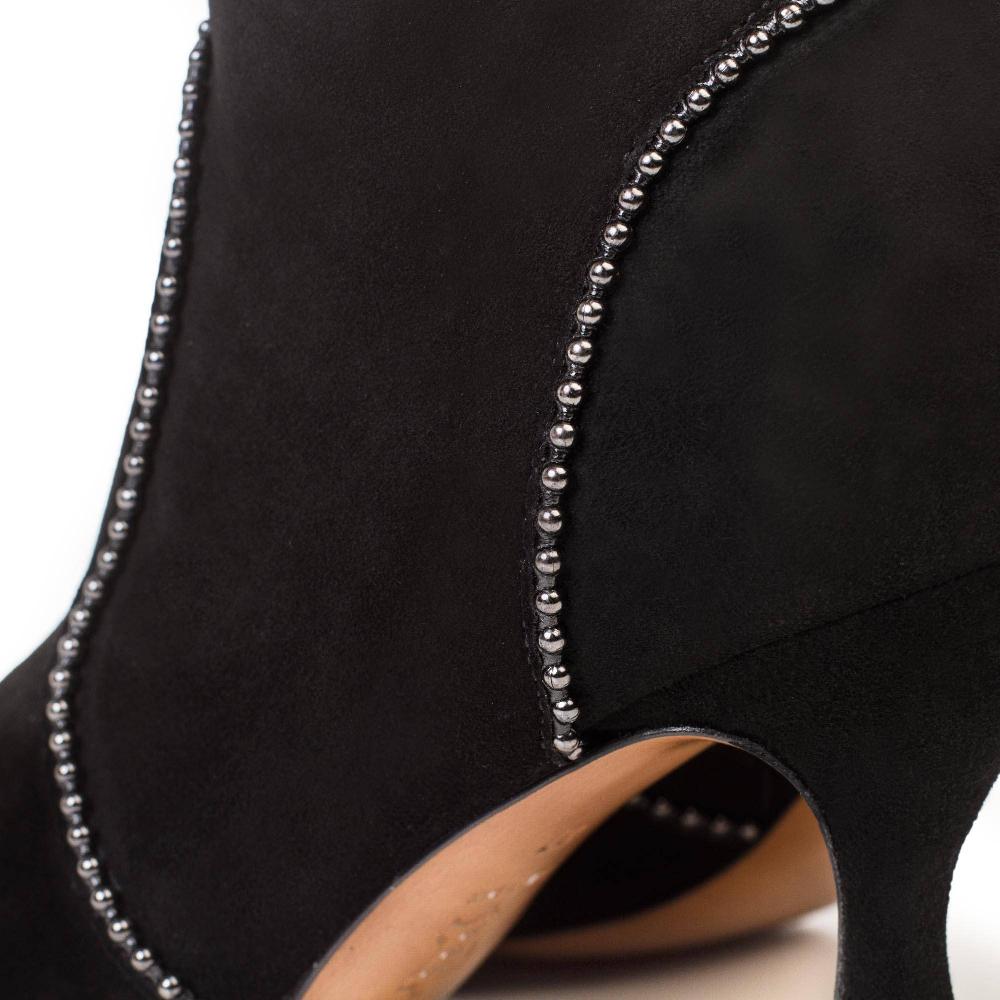 paco gil OFELIA BLACK SUEDE Descuento