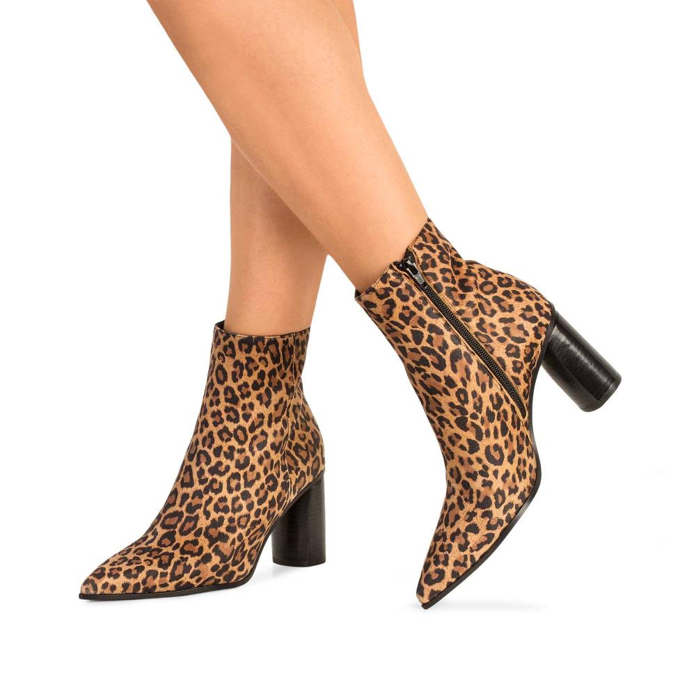 paco gil NATALIA LEOPARD SUEDE Tienda
