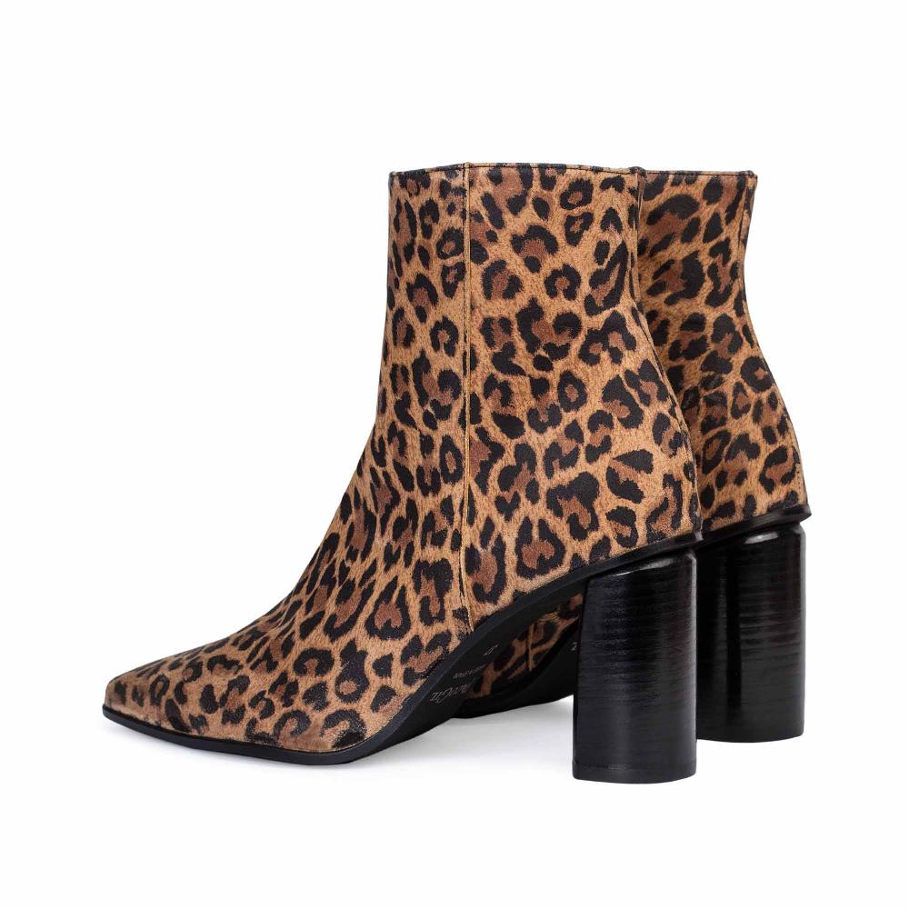 paco gil NATALIA LEOPARD SUEDE Tienda