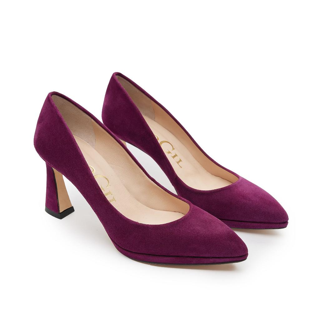 paco gil REGINA AUBERGINE SUEDE En oferta