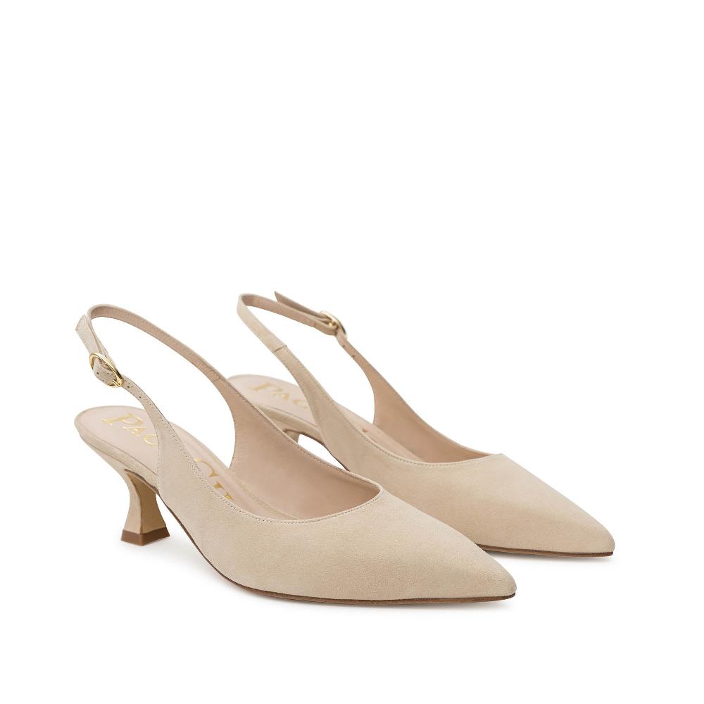 paco gil ADELA BEIGE SUEDE Grandes ahorros