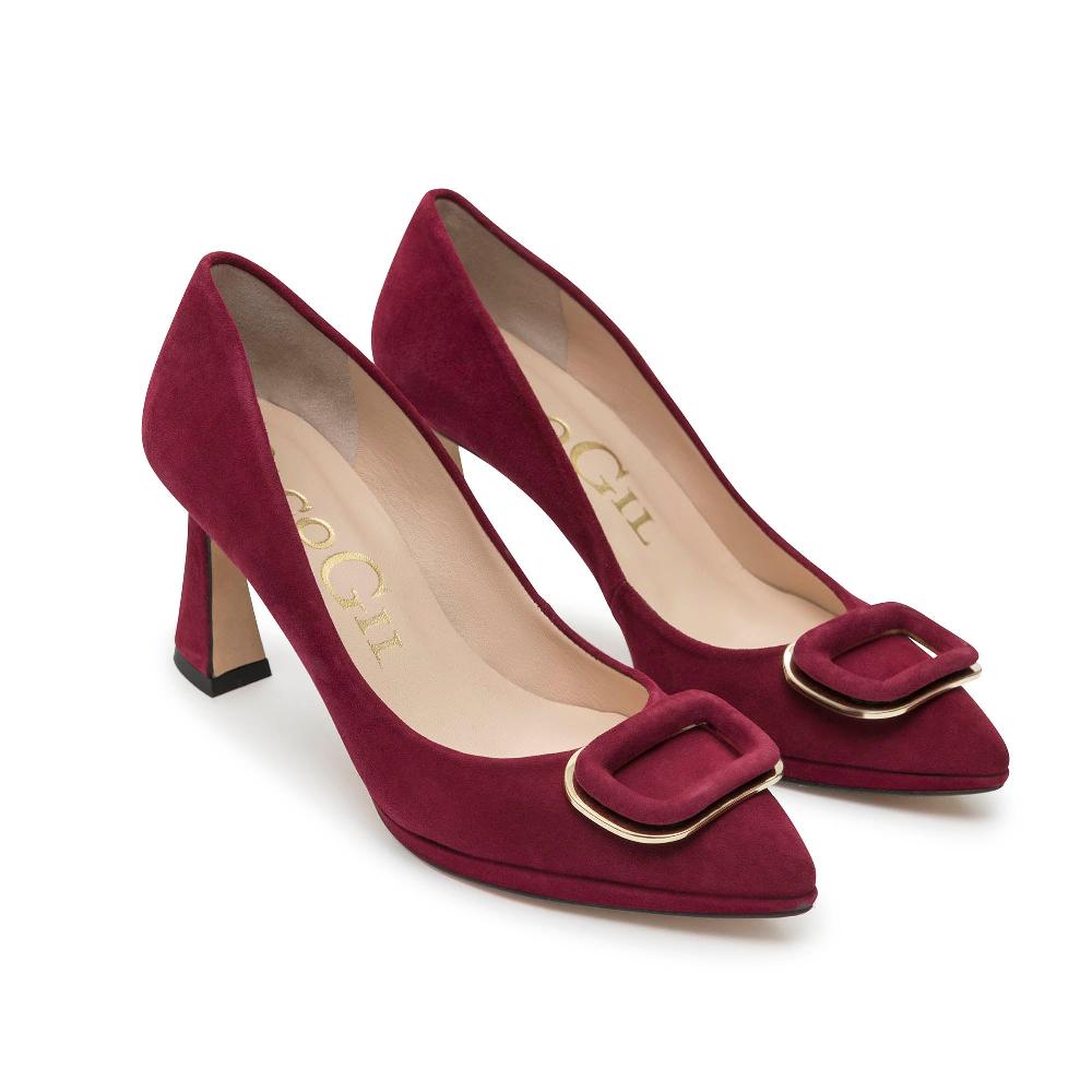 paco gil CELIA WINE SUEDE Rebajas baratas