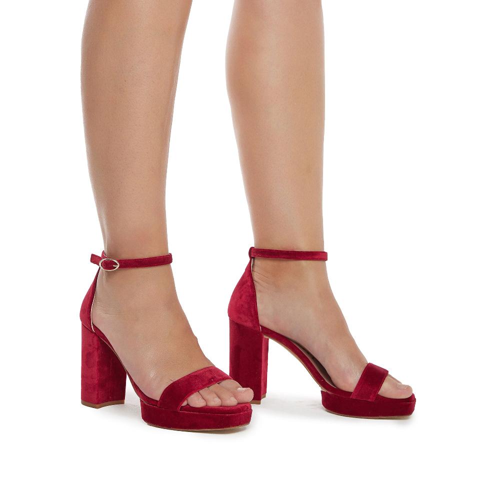 paco gil ANASTASIA RED VELVET Envío gratis
