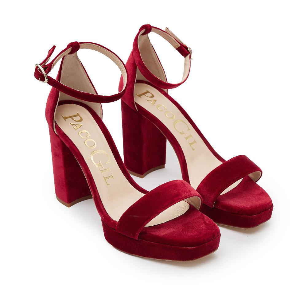 paco gil ANASTASIA RED VELVET Envío gratis