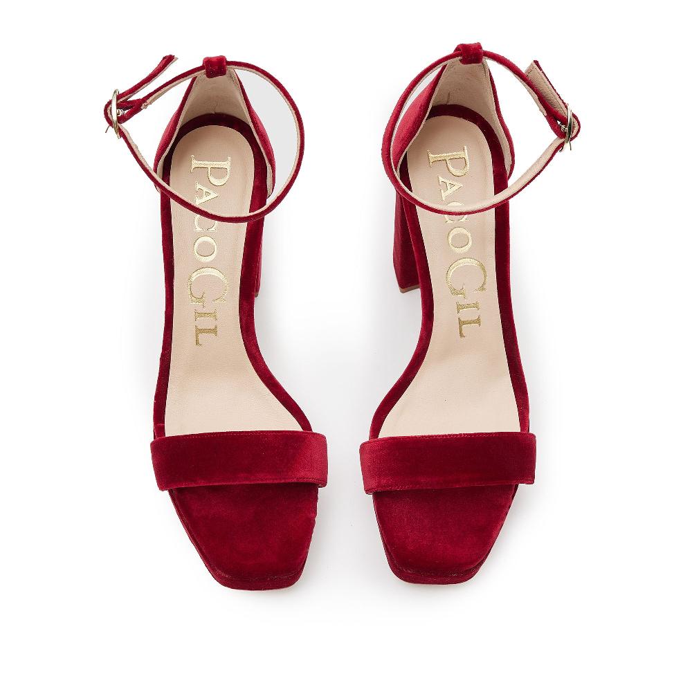 paco gil ANASTASIA RED VELVET Envío gratis