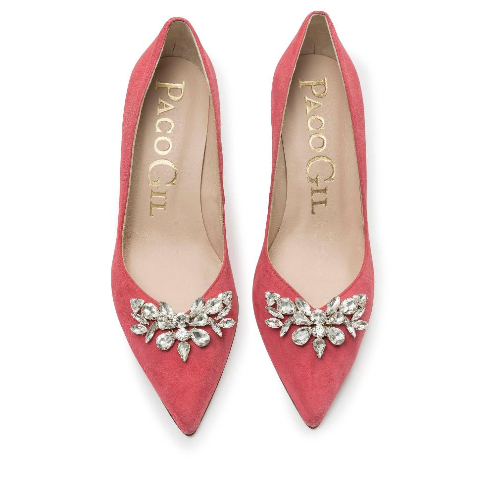 paco gil ZAIRA STRAWBERRY SUEDE Solo hoy