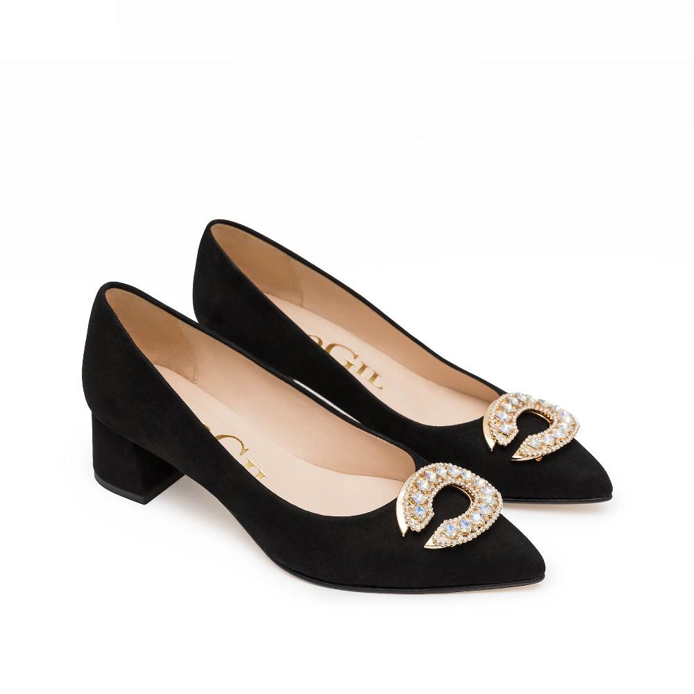 paco gil MADELIA BLACK SUEDE Precios de Black Friday
