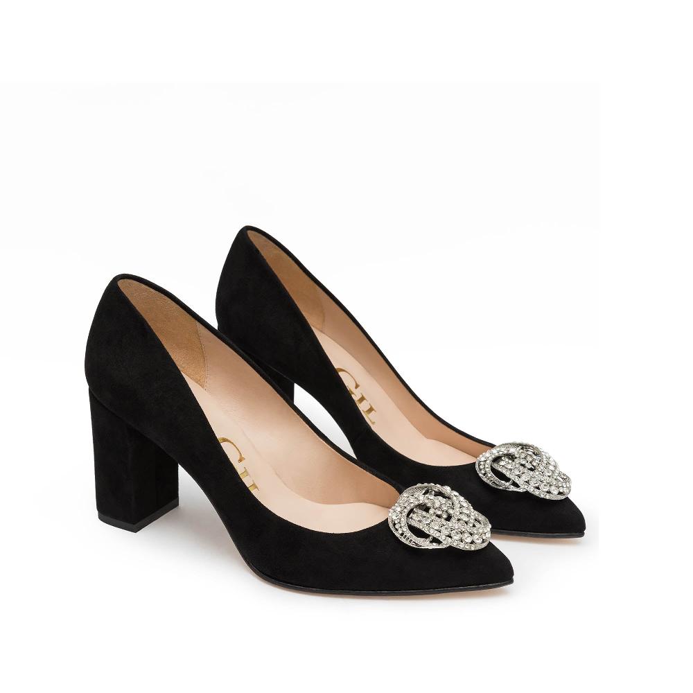 paco gil AVA BLACK SUEDE Oferta exclusiva