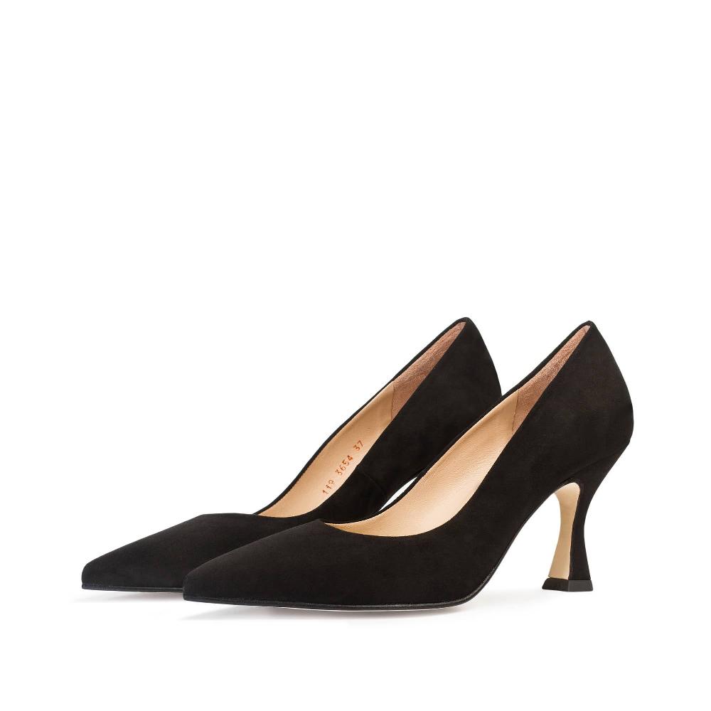 paco gil MARTA BLACK SUEDE Devoluciones gratuitas