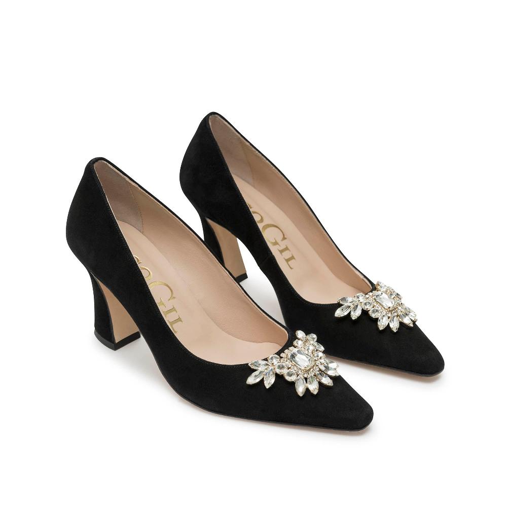 paco gil ISABEL BLACK SUEDE En línea