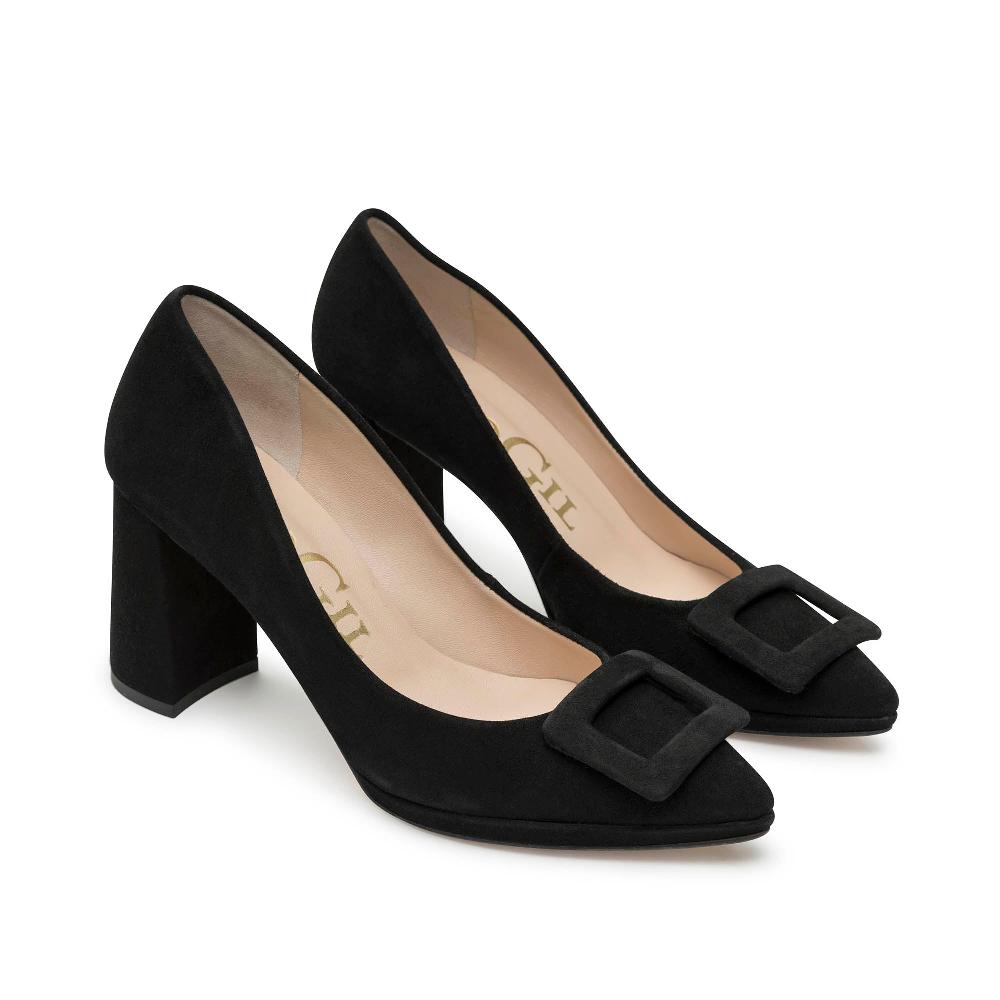 paco gil TERESA BLACK SUEDE Rebajas