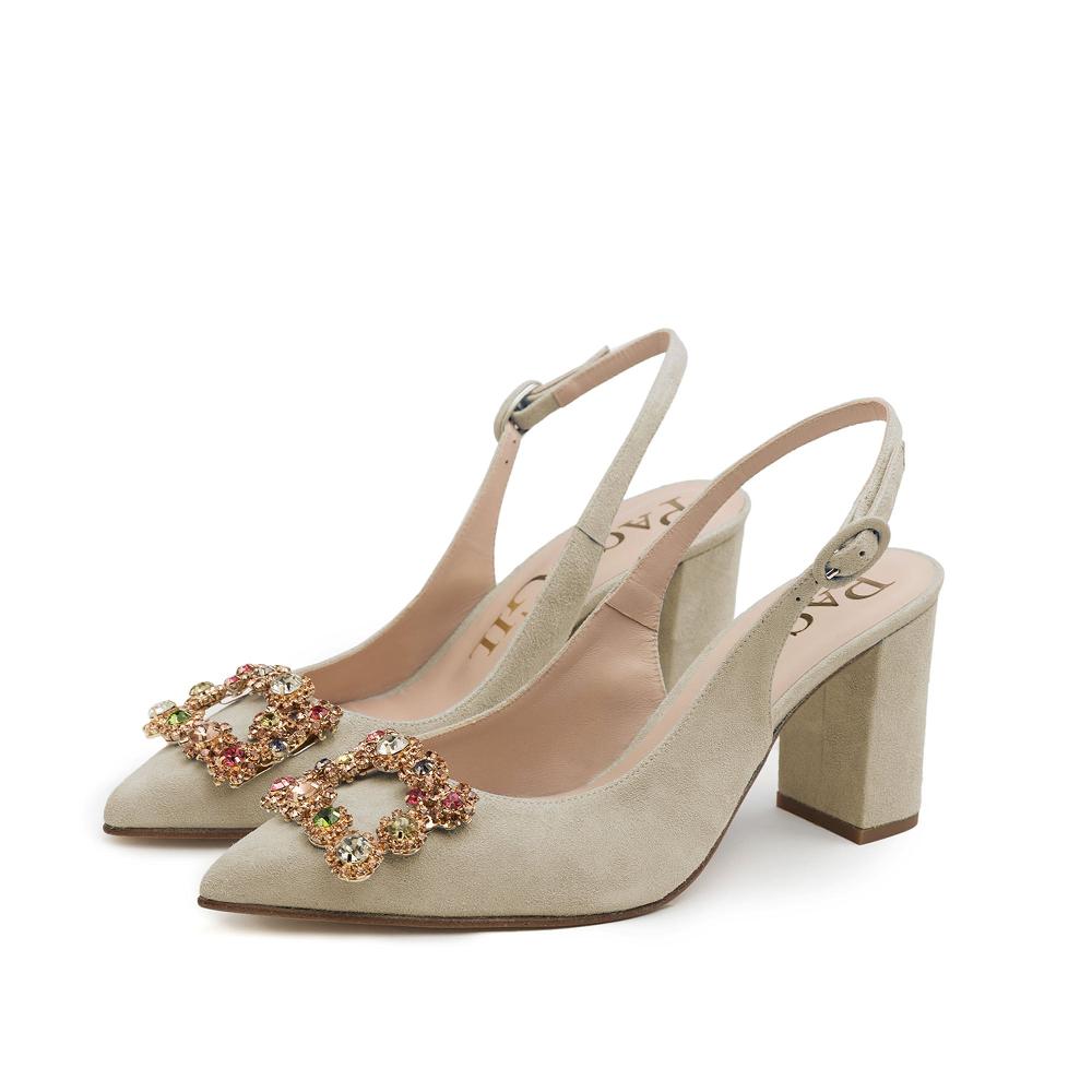 paco gil SELENE BEIGE SUEDE Rebajas baratas