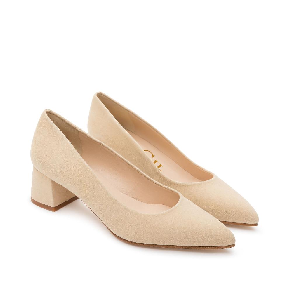 paco gil GRETA BEIGE SUEDE Rebajas online