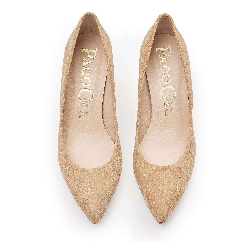 paco gil REGINA BEIGE SUEDE COMPRAR AHORA