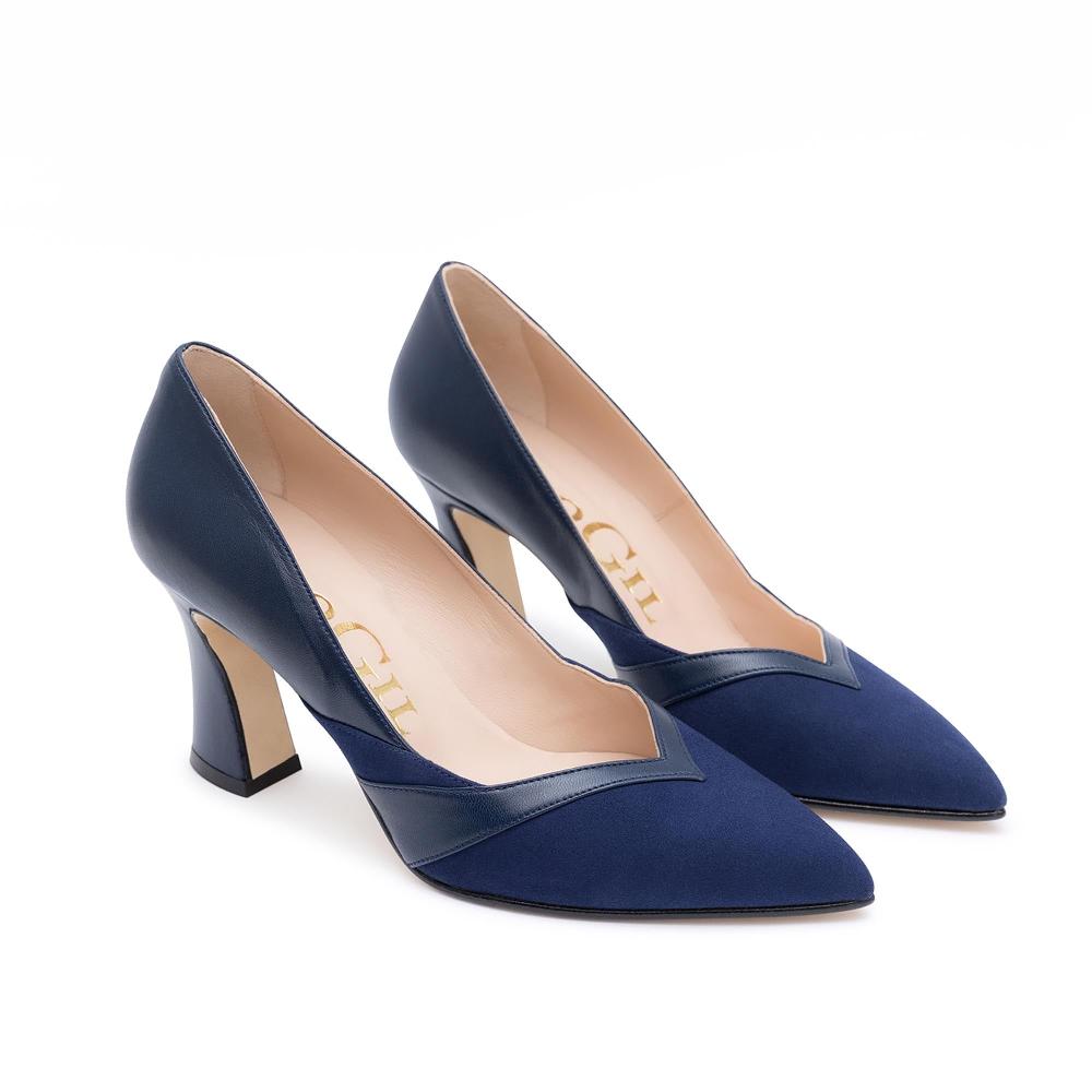 paco gil CARINA NAVY SUEDE/NAPA Promoción trimestral