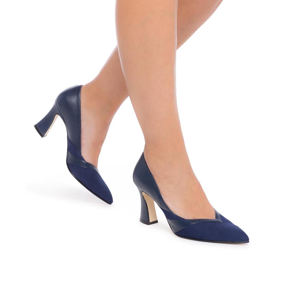 paco gil CARINA NAVY SUEDE/NAPA Promoción trimestral