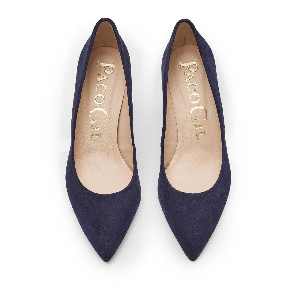paco gil CALISTA NAVY SUEDE Superdescuento