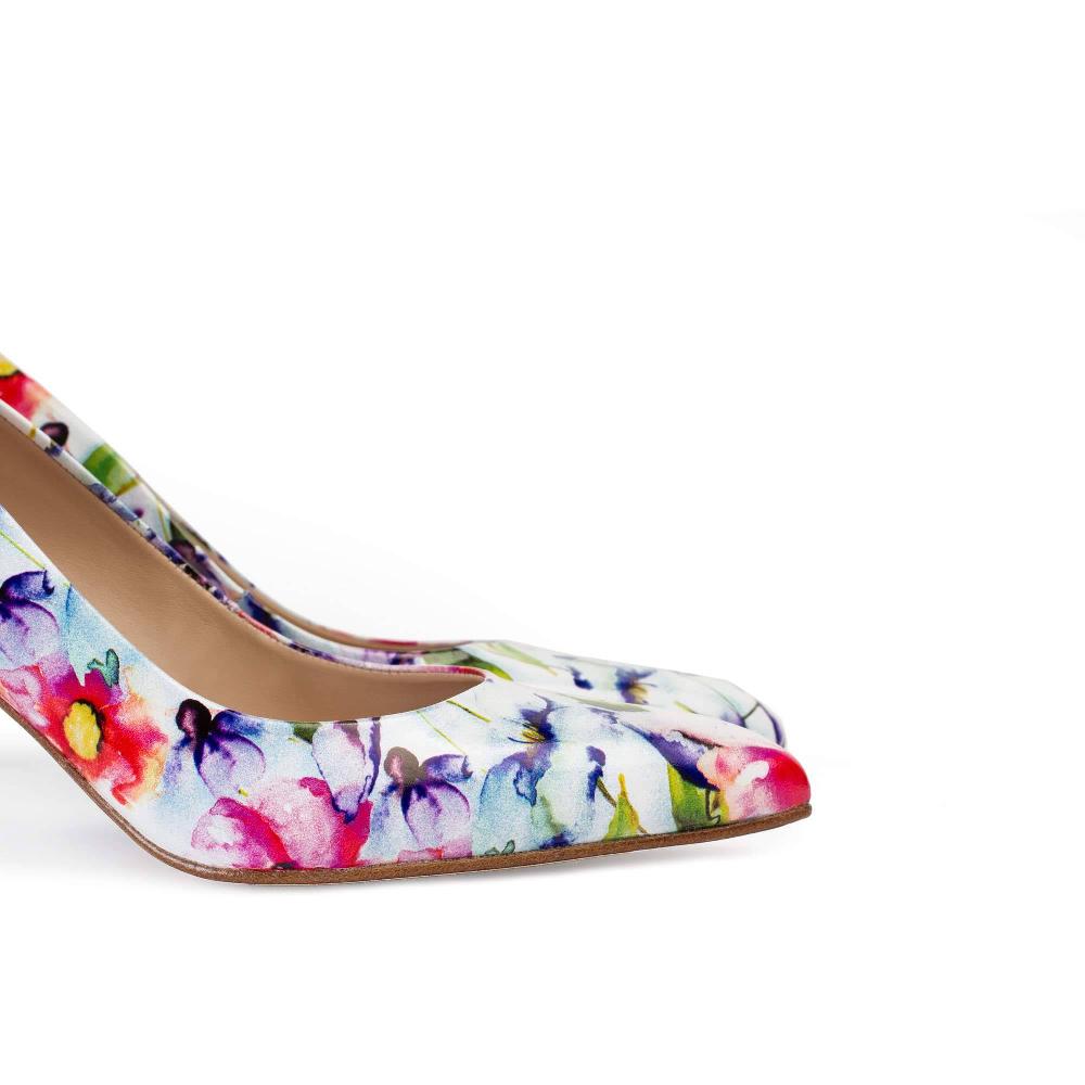 paco gil RITA BLUE FLOWER PRINT Oferta exclusiva