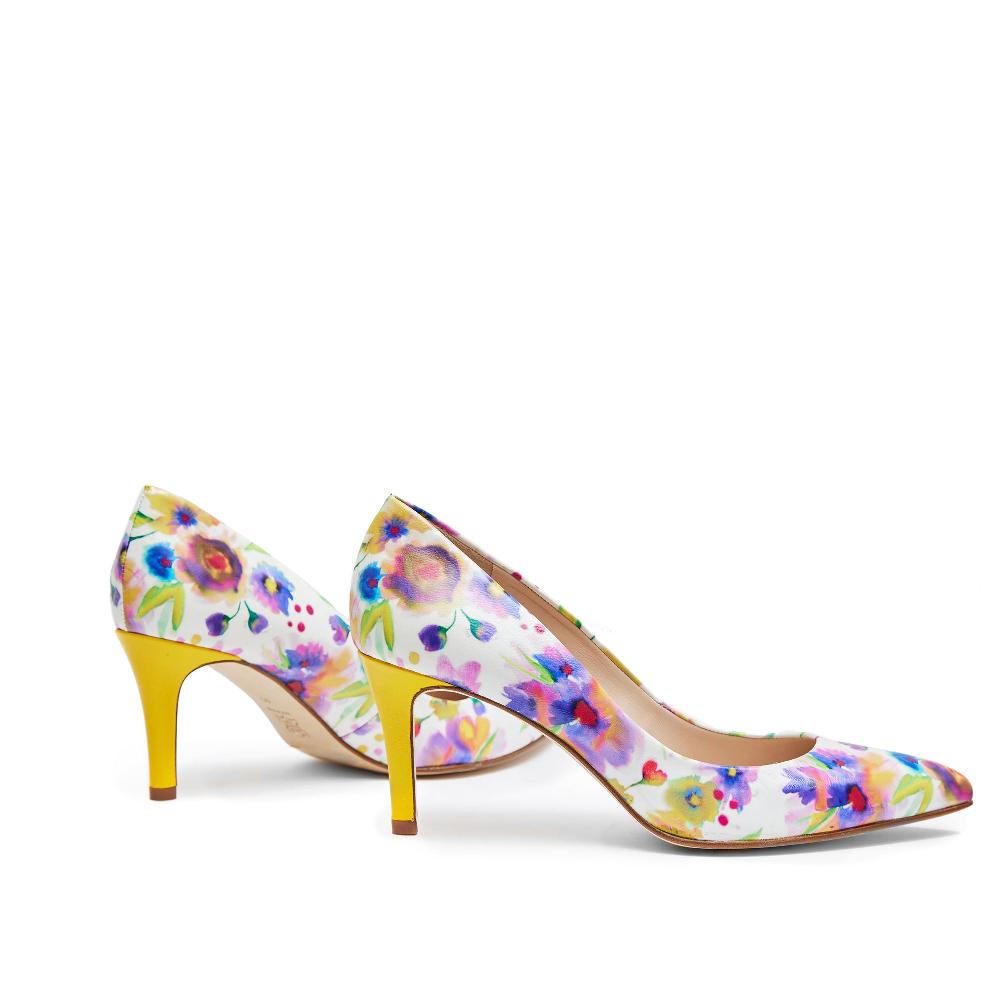 paco gil RITA OCRE FLOWER Descuento por venta flash